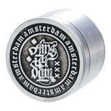Amsterdam Metall-Grinder mit Logo – 4-teilig, 63 mm