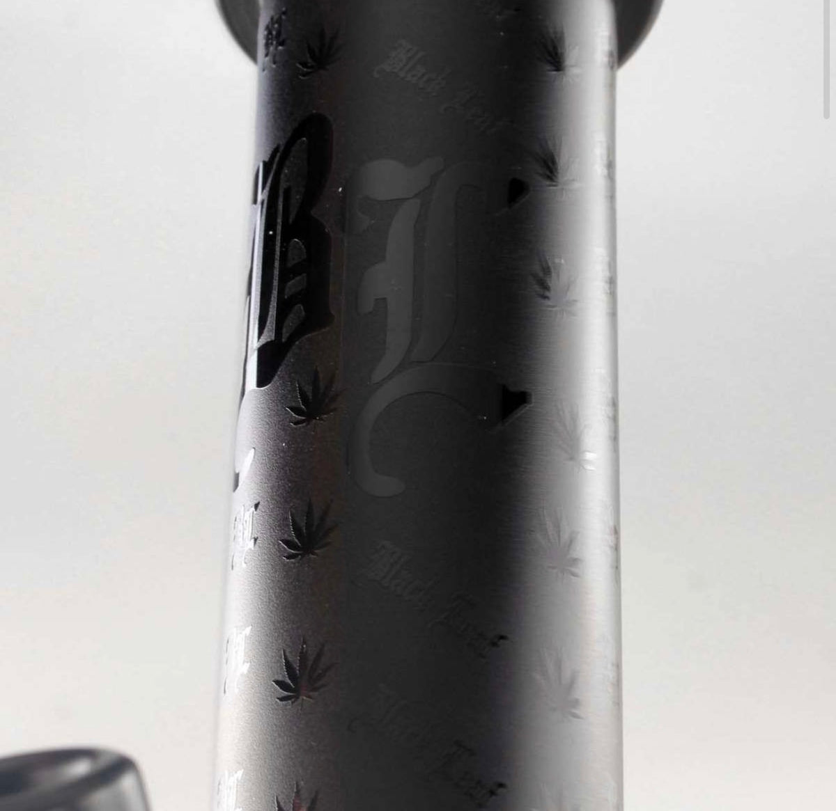 Black Leaf Beakerbong schwarz