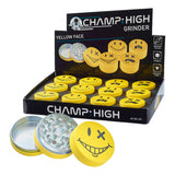 Champ High Yellow Face Metall-Grinder – 3-teilig, 40 mm