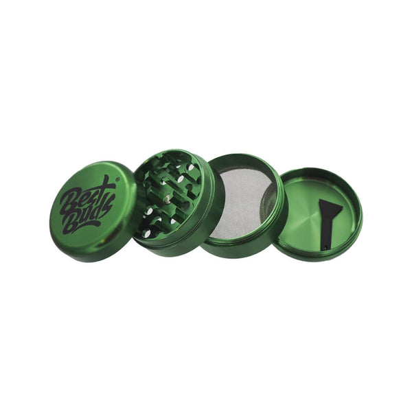 Best Buds Compact Ultra-Light Aluminium Grinder – 4-teilig, 50 mm