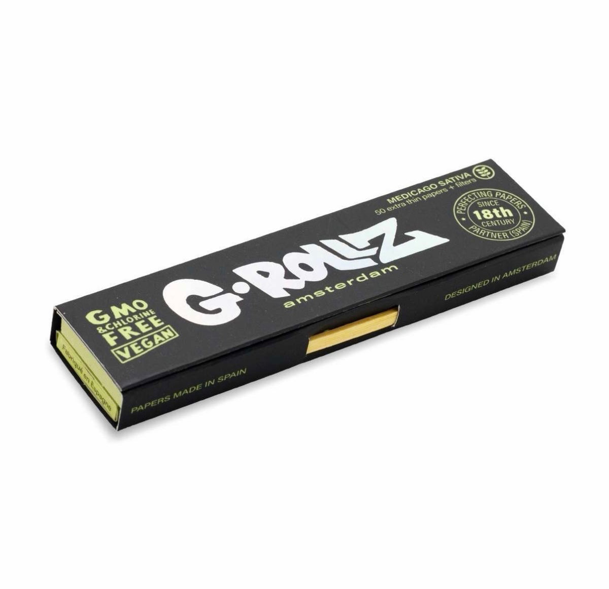 G-Rollz Medicago Sativa Papers + Tips + Bamboo Poker