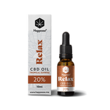 Happease Relax Tropical Sunrise CBD-öl, 20 % CBD, 2000 mg, 10 ml