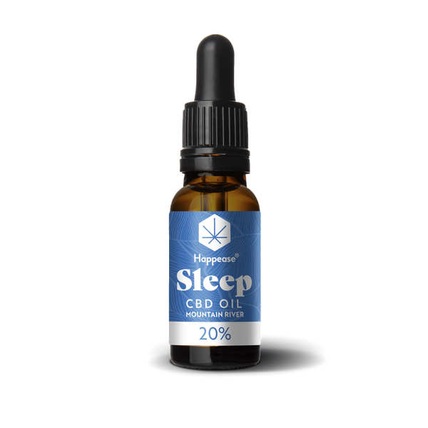 Happease Sleep CBD Oil Mountain River, 20 % CBD, 2000 mg, 10 ml