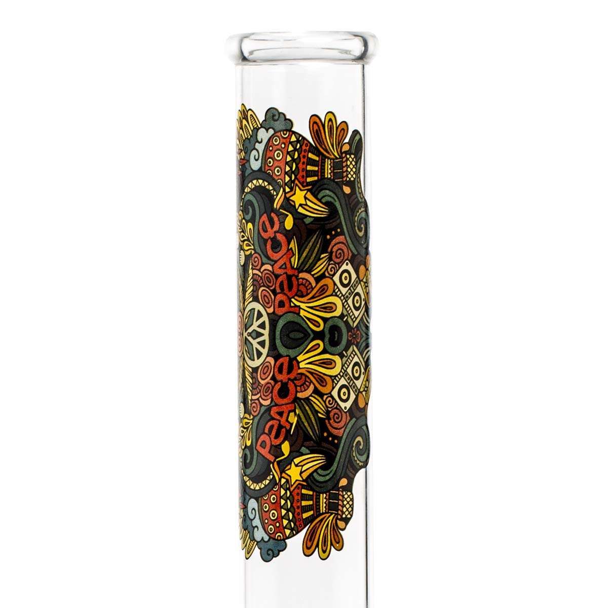 ✌️ Greenline „Peace“ Bong – 35 cm Hippie Vibes Edition