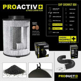 Growbox Set 80x80x180 cm