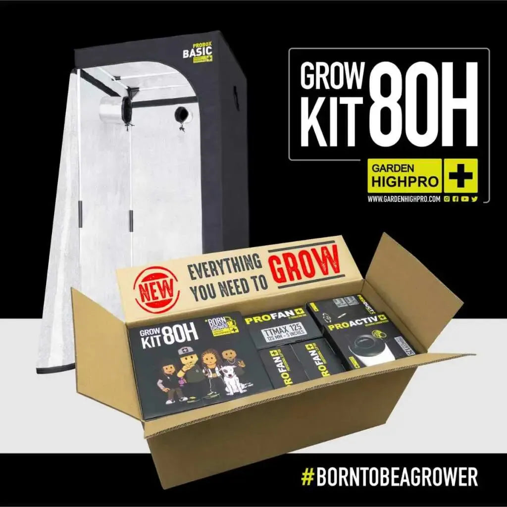 Growbox Set 80x80x180 cm