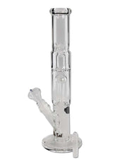 👶 Baby Bongbastic – Black Leaf Mini Beakerbong im Koffer (36 cm)