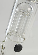 👶 Baby Bongbastic – Black Leaf Mini Beakerbong im Koffer (36 cm)