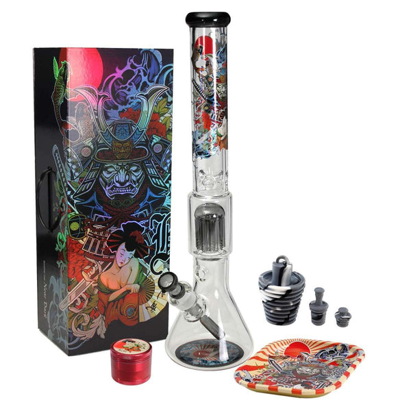 🉐 Black Leaf Kofferbong „RONIN + GEISHA“ – 50 cm