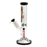 🌿 Grace Glass x Dunkees Straight Bong – 36 cm