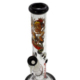 🌿 Grace Glass x Dunkees Straight Bong – 36 cm