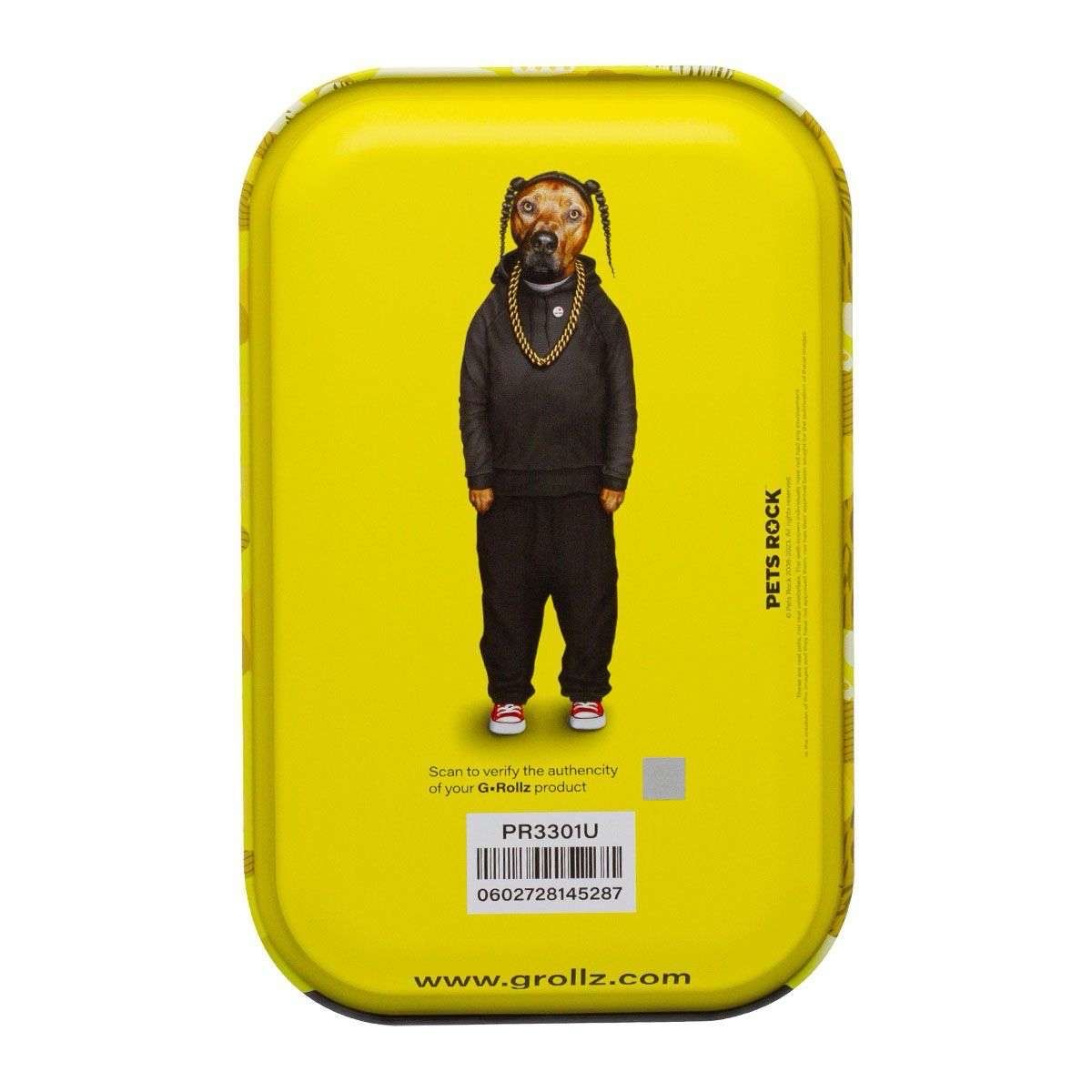 G-Rollz | Pets Rock „Rap“ Medium Tray 17,5 × 27,5 cm