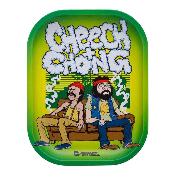 G-Rollz | Cheech & Chong „Sofa“ Small Tray 14 × 18 cm