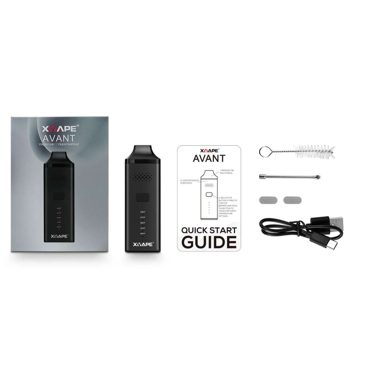 XVAPE AVANT Vaporizer – Schwarz