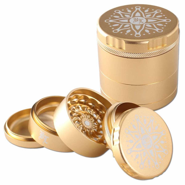 Black Leaf CNC-Flower-Grinder 5-tlg.