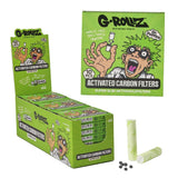 G-Rollz Aktivkohlefilter Ø 6 mm – Grün
