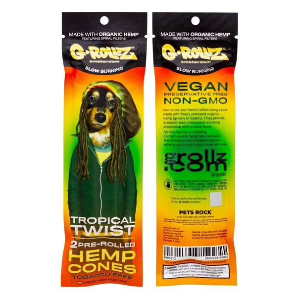 G-Rollz „Tropical Twist“ – 2 Pre-Rolled Hemp Cones