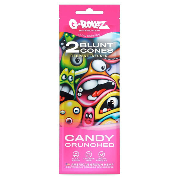 G-Rollz „Candy Crunched“ – 2 Terpene-Infused Hemp Cones