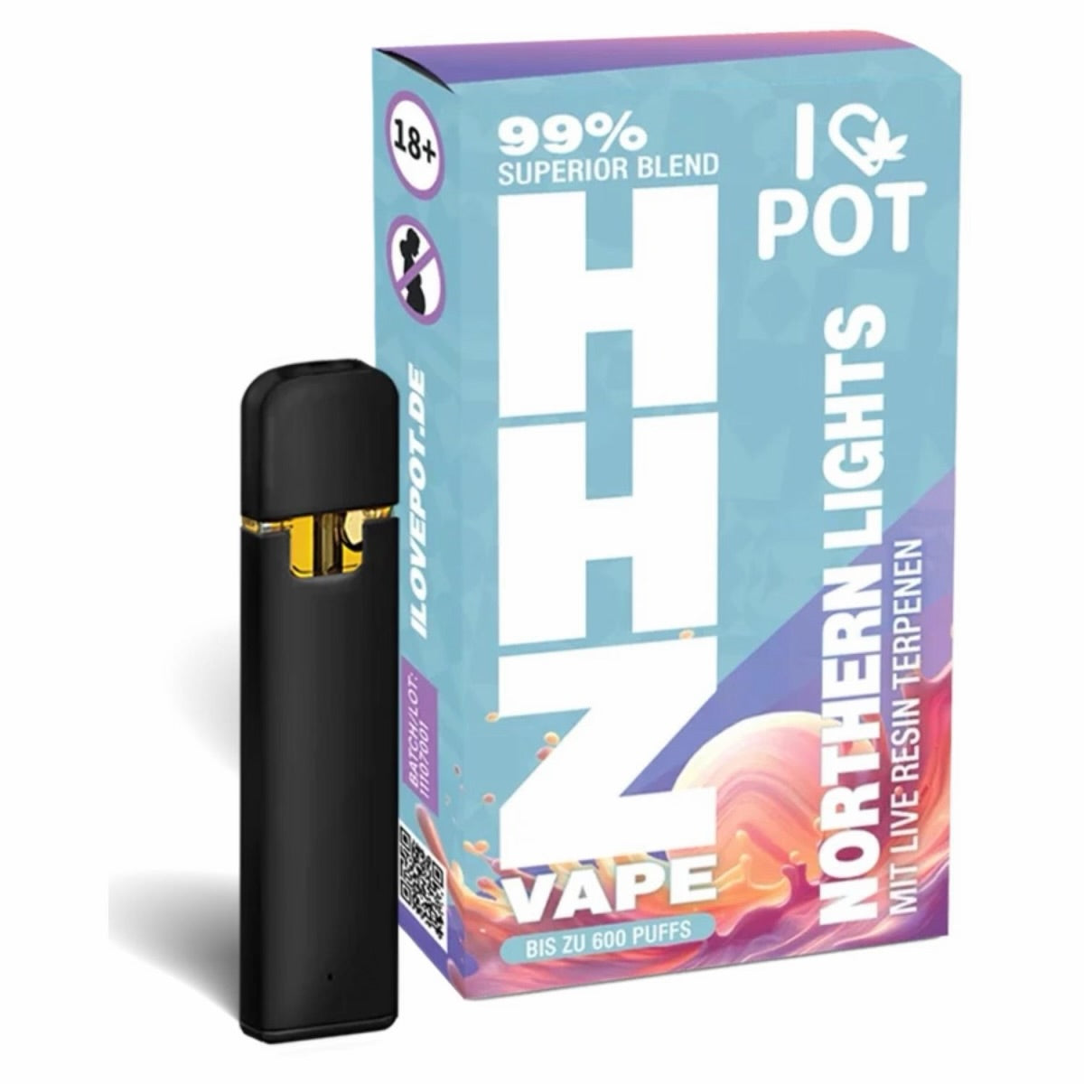 I LOVE POT 99 % HHZ Superior Blend – Northern Lights Vape
