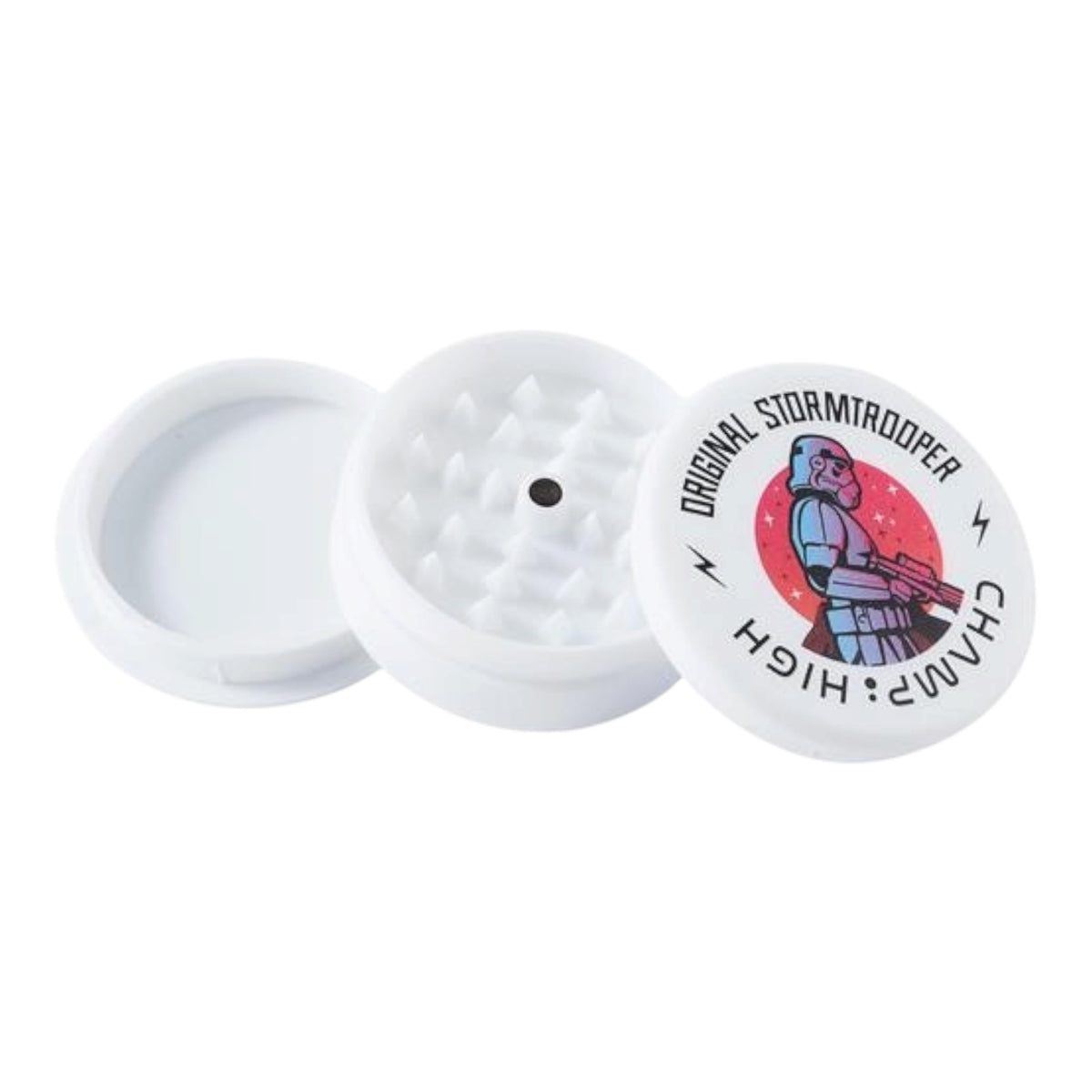 Champ High Space Trooper Kunststoff-Grinder – 2-teilig, 60 mm