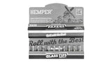 King Size Rolling Paper White Booklet +  10 Glass Tips (7mm)