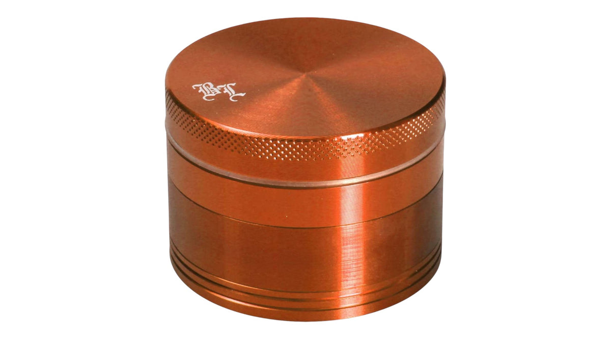 🔥 Black Leaf Alu-Grinder – 4-teilig (Ø 50 mm)