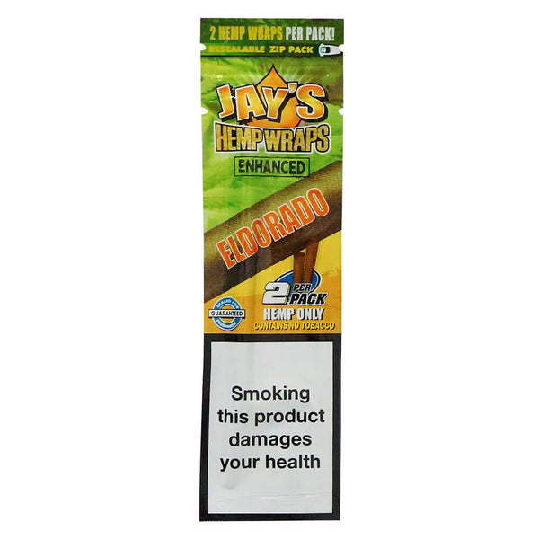 Juicy Jay’s Terpene Hemp Wraps „Eldorado“ – Pineapple Shake, 2 Stück