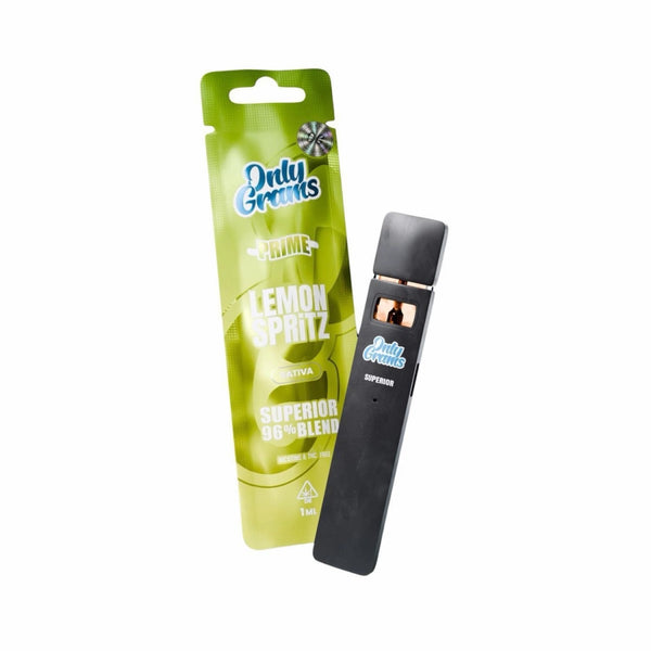 OnlyGrams Superior Blend 96 % Einweg Vape – | Lemon Spritz 1 ml