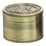 Amsterdam Metall-Grinder mit Logo – 4-teilig, 63 mm