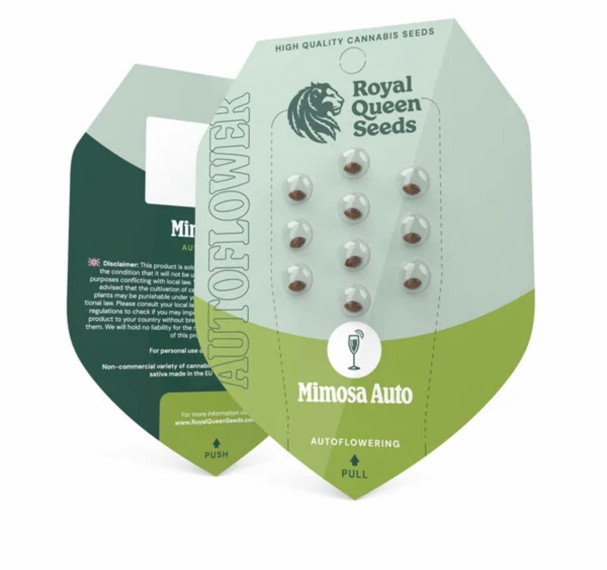 Royal Queen Seeds Mimosa Auto aka Purple Mimosa Auto 3 Samen
