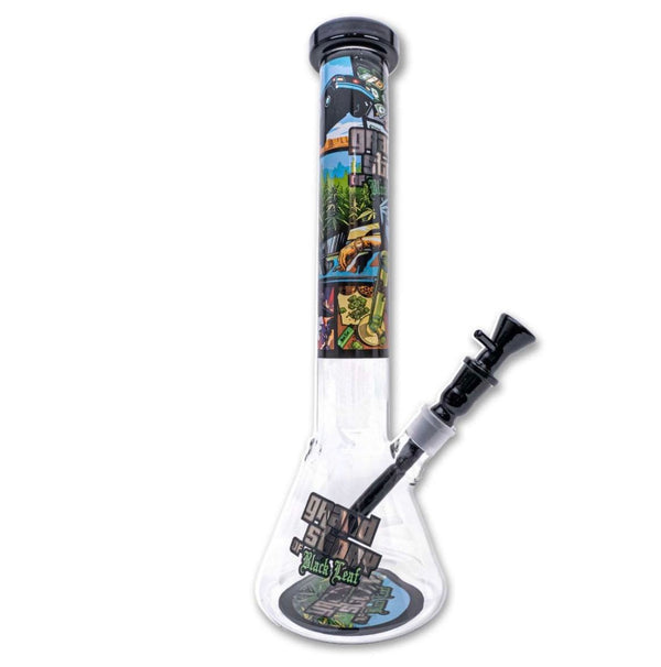 Black Leaf Grand Story Beaker Bong