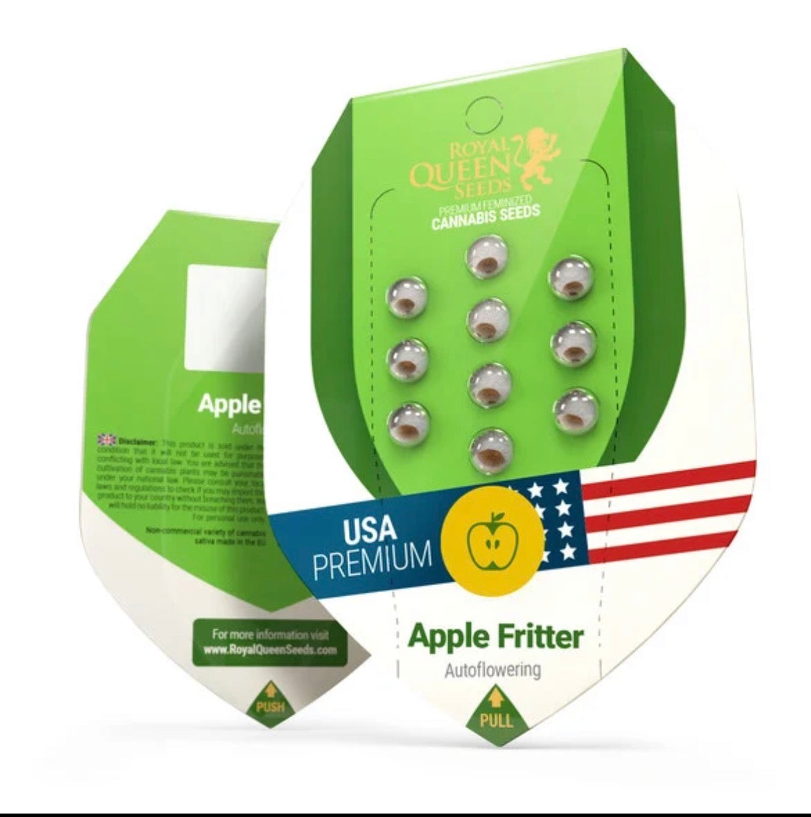 Royal Queen Seeds Apple Fritter Auto Sour Apple Auto x Animal Cookies 3 Samen