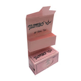 Jumbo Pink King Size Slim Papers mit Tips – 32 Blatt