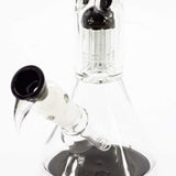 Grace Glass Black Tree-Arm Percolator Beaker Bong – 27,5 cm | Schwarz