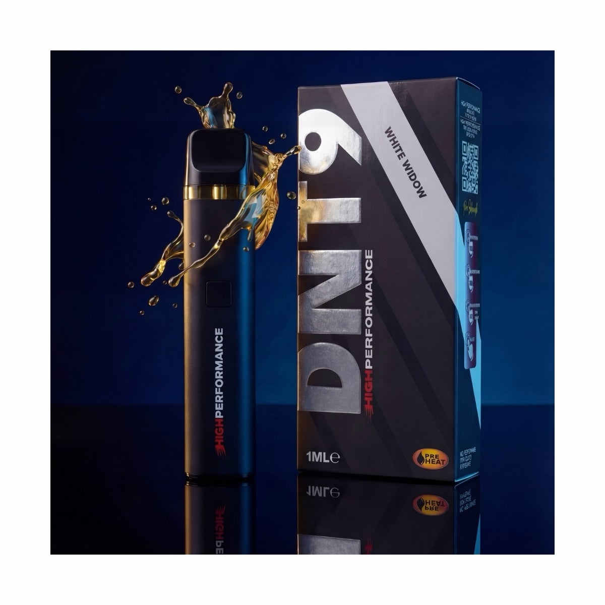 High Performance DNT-9 Vape – White Widow | 1 ml