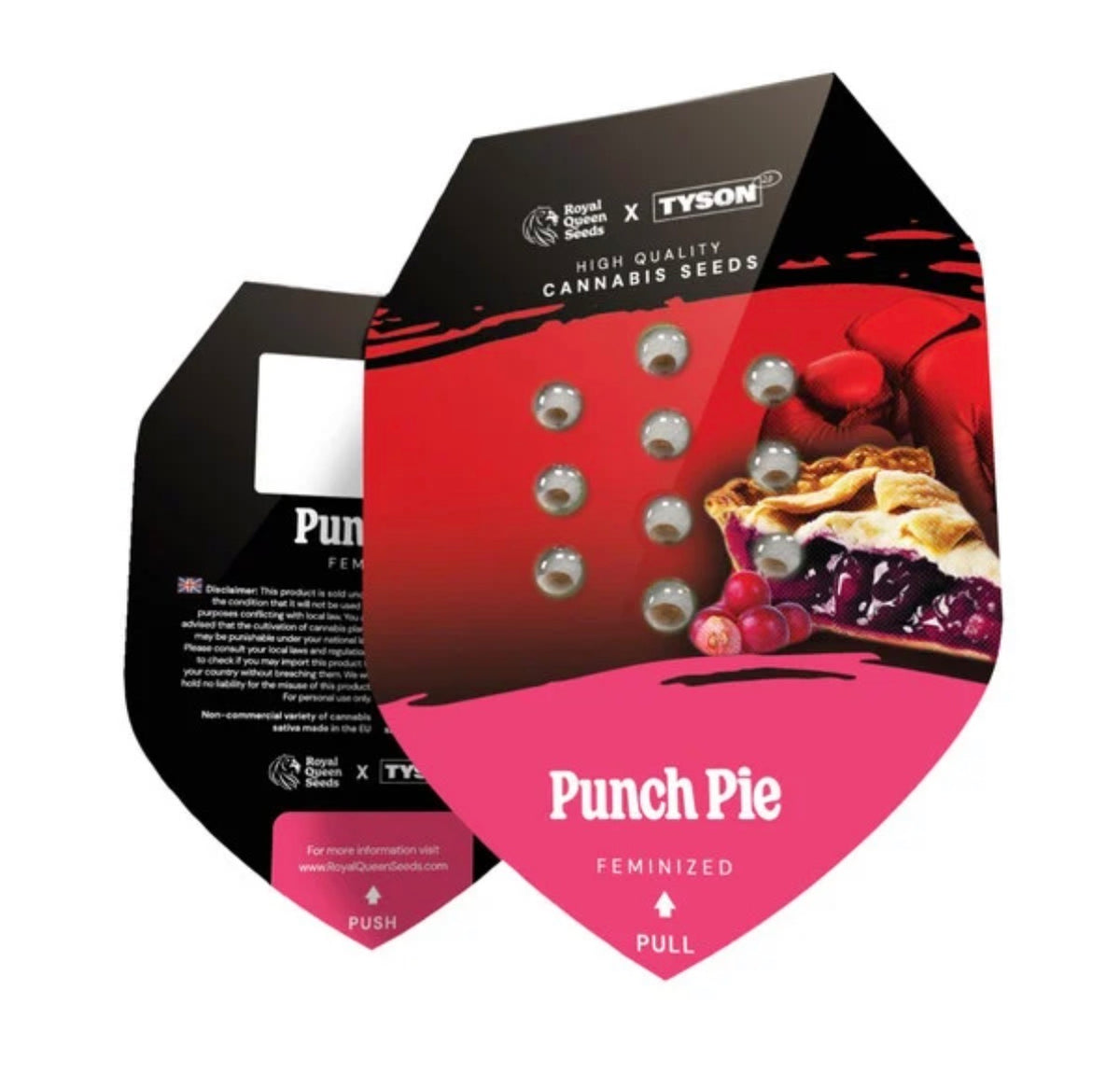 Royal Queen Seeds Punch Pie Purple Punch x Purple Kush 3 Samen