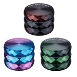 Champ High Colour Duo CNC Aluminium-Grinder – 4-teilig, 53 mm