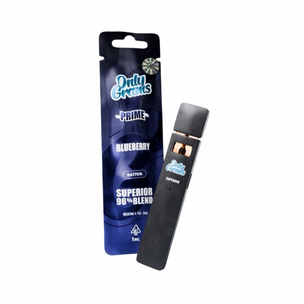 OnlyGrams Superior Blend 96 % Einweg Vape – Prime Blueberry | 1 ml