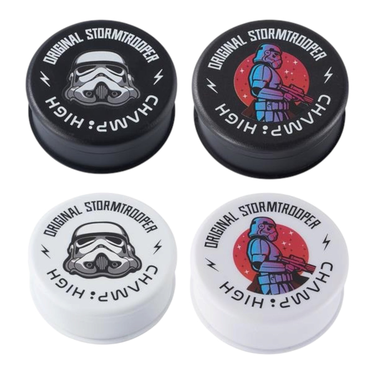 Champ High Space Trooper Kunststoff-Grinder – 2-teilig, 60 mm
