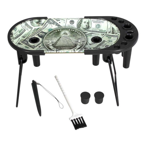 Black Leaf Rolling Console Dollar – Rolling Tray & Cone Filler