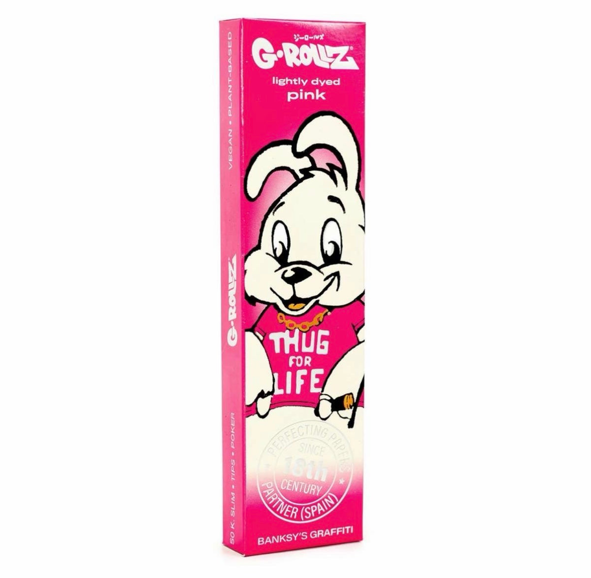 G-Rollz „Thug for Life“ King Size Pink Papers + Tips