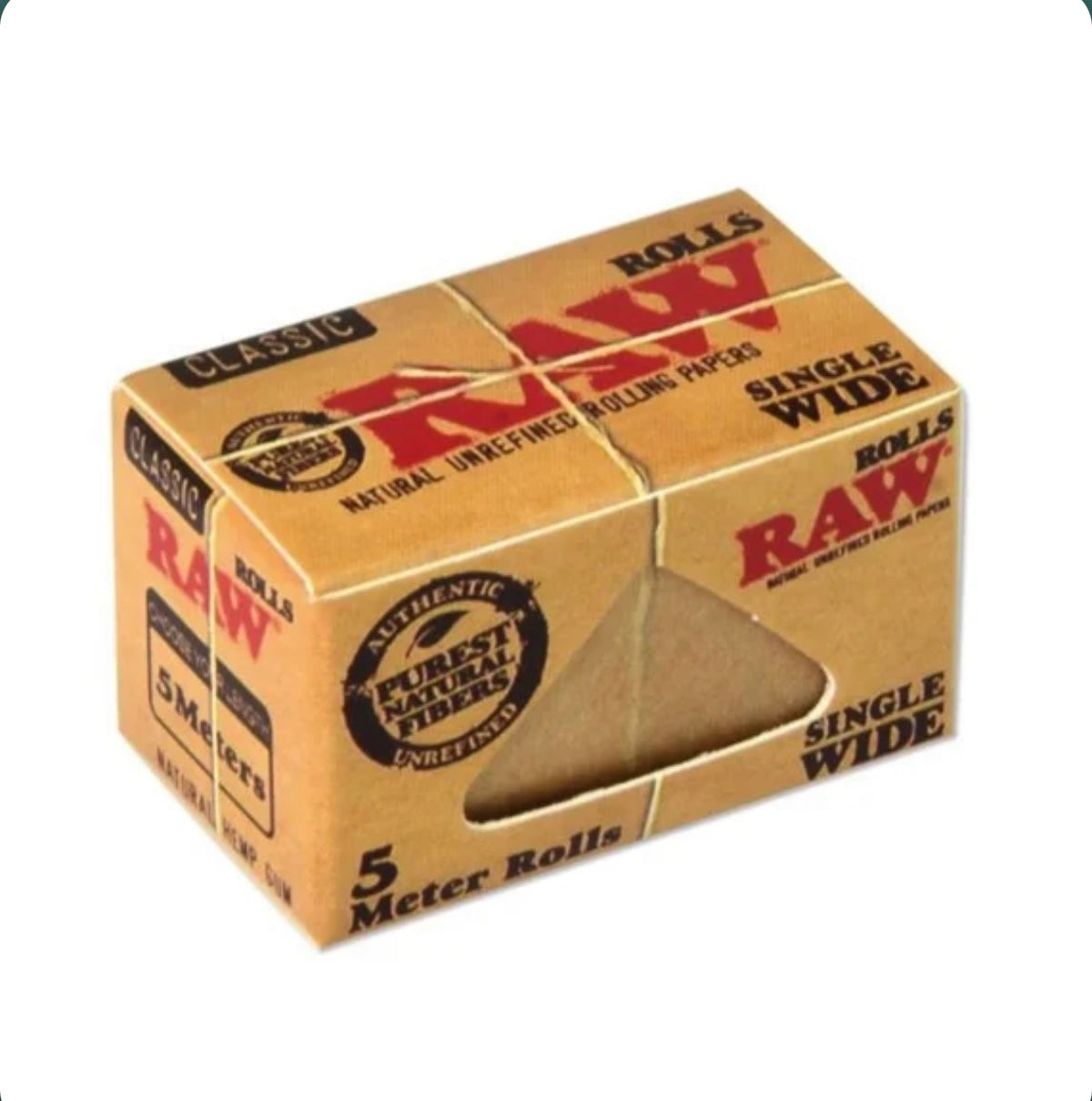 Raw Rolls Organic Hemp 5m