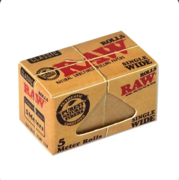 Raw Rolls Organic Hemp 5m