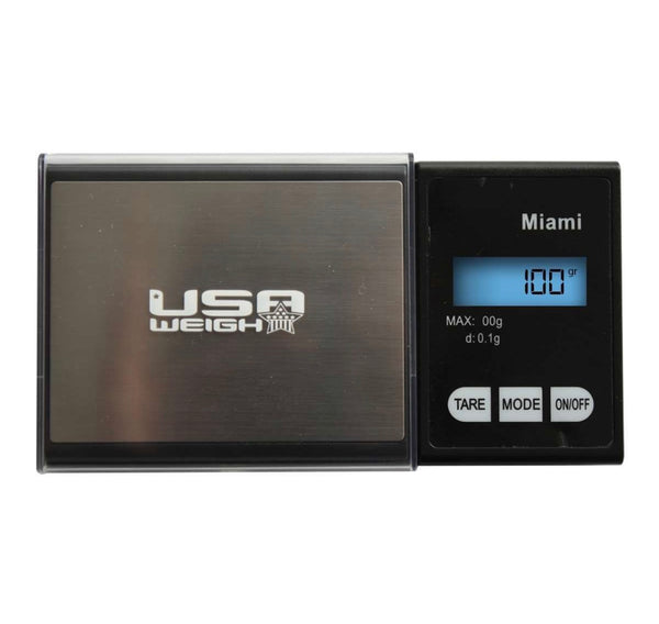 Miami Digitalwaage 100g/0,01g SCHWARZ