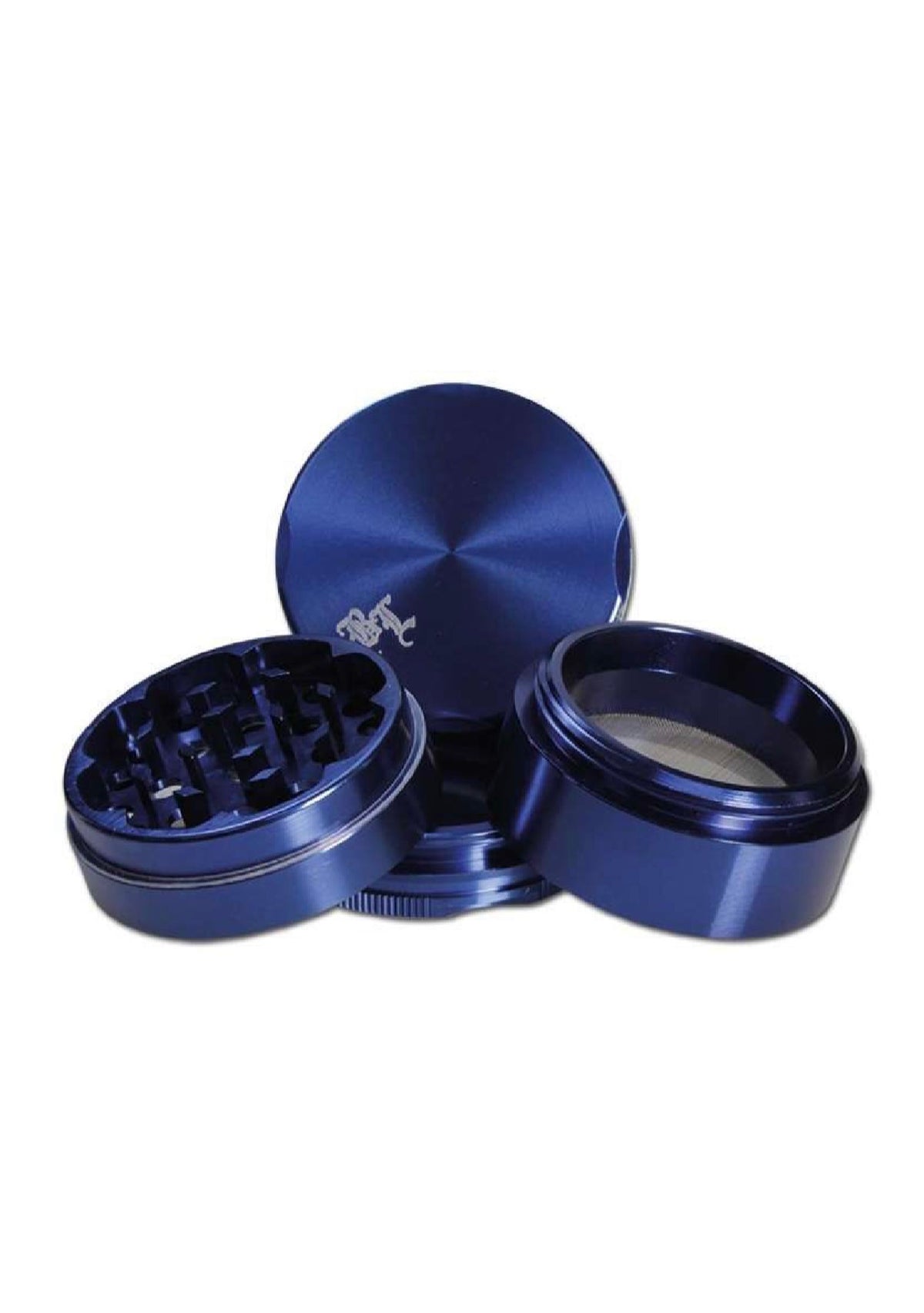🔥 Black Leaf® Aluminium Grinder – 4-tlg. – Rot