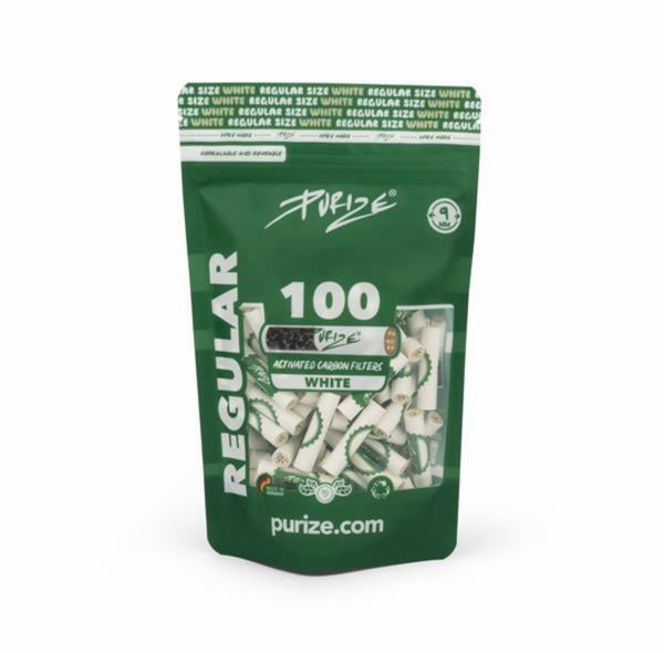 PURIZE Aktivkohlefilter, ø 9mm, 100er Packung