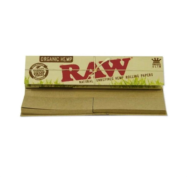 Raw Papers Organic Hemp KS Slim mit Tips