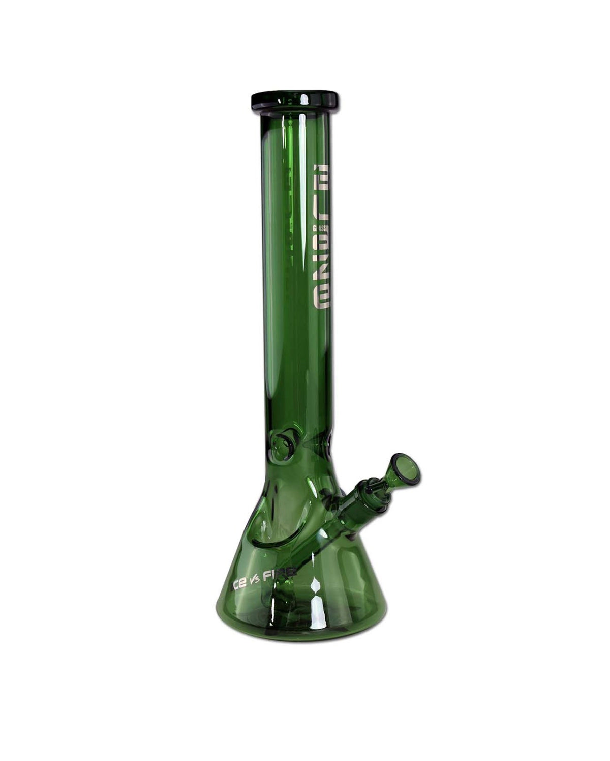 BLAZE Icebong „Ice vs. Fire“ – Beakerbong mit Feuerzeugfach