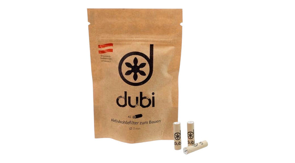 dubi Aktivkohlefilter ø7mm, 42 Stück im Beutel