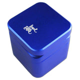 Black Leaf Alu Grinder CUBY – 4-teilig Rot